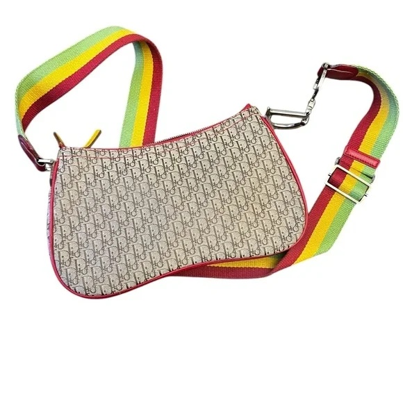 Dior Multicolor Crossbody Bag with Yellow Accent - Picture 2 of 13